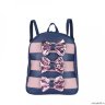 Рюкзак с сумочкой OrsOro DW-989/2 (/2 сине-розовый)