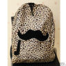 Леопардовый рюкзак с усами