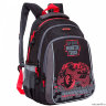 Рюкзак школьный Grizzly RB-860-4/2 (/2 черный - красный)