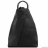 Женский рюкзак Tuscany Leather SHANGHAI Черный