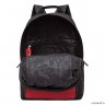 Рюкзак GRIZZLY RQL-218-2 черный - красный