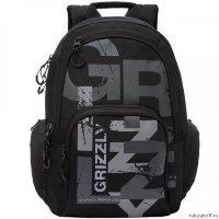 Рюкзак Grizzly RU-033-22 Чёрный