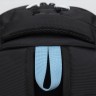 Рюкзак школьный GRIZZLY RB-354-3/1 (/1 черный - голубой)