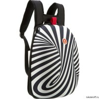 Рюкзак ZIPIT Shell Backpacks черный-белый