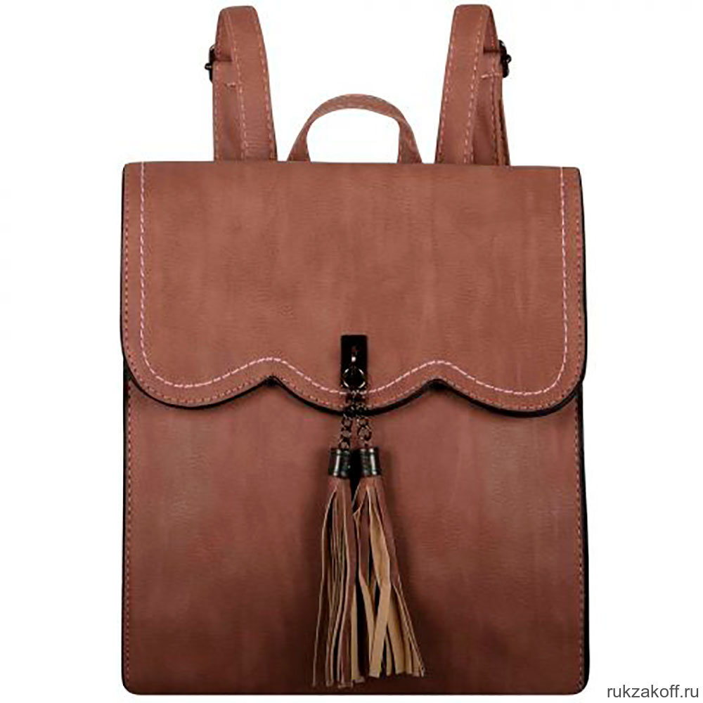 Женский рюкзак Monkking "Элинор", коричневый