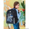 Рюкзак школьный GRIZZLY RB-251-7 черный - синий