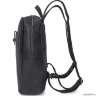 Женский кожаный рюкзак Orsoro d-455 черный