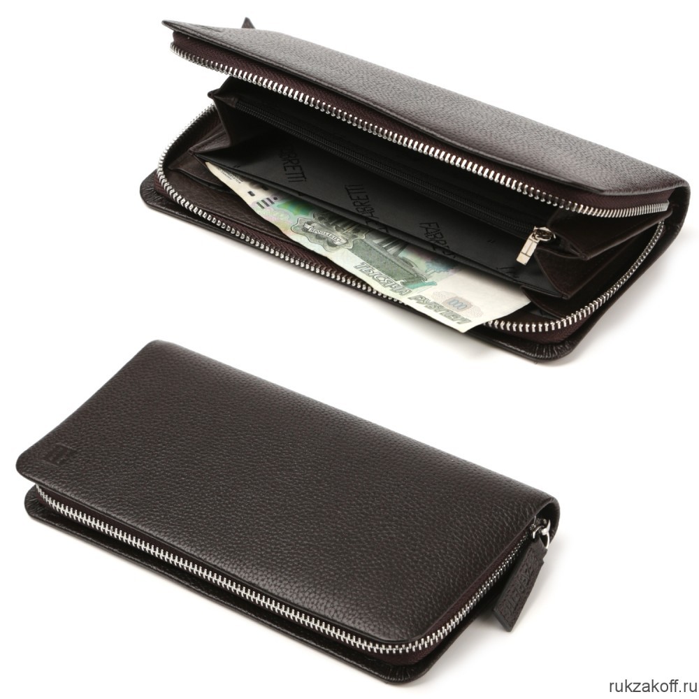 Мужской кошелёк Fabretti Q301025D-12 коричневый