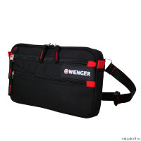 Сумка поясная Wenger "Waist Bag" (черн/красный)