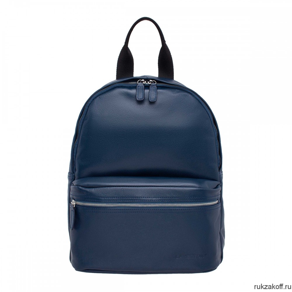 Кожаный рюкзак Lakestone Keppel Dark Blue