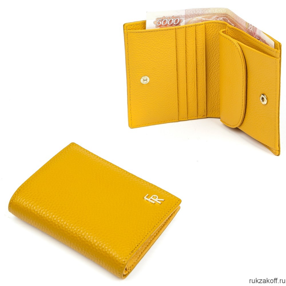 Женский кошелёк Fabretti Q42333D-7 жёлтый