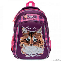 Школьный рюкзак Orange Bear V-52 Cat лиловый