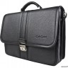 Кожаный портфель Santarello black (арт. 2036-01)