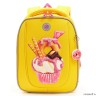 Рюкзак школьный GRIZZLY RAf-392-1 желтый