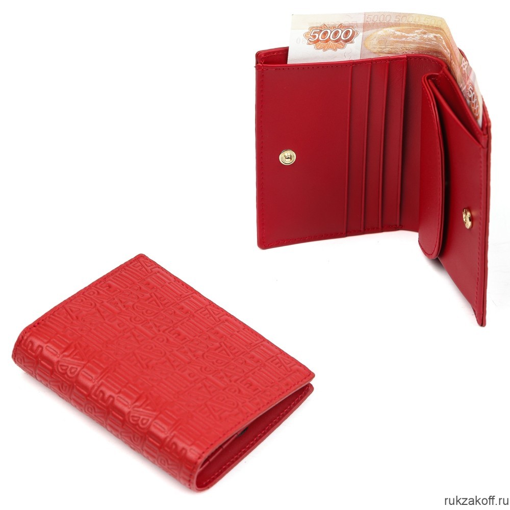 Женский кошелёк Fabretti Q42333PrN-4 красный
