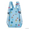 Молодежный рюкзак MERLIN A-508 голубой