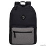 Рюкзак GRIZZLY RQL-318-1 черный - серый