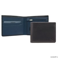 Бумажник Visconti VSL33 Black/Steel Blue