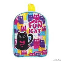 Детский рюкзак ПИФАГОР Черный кот