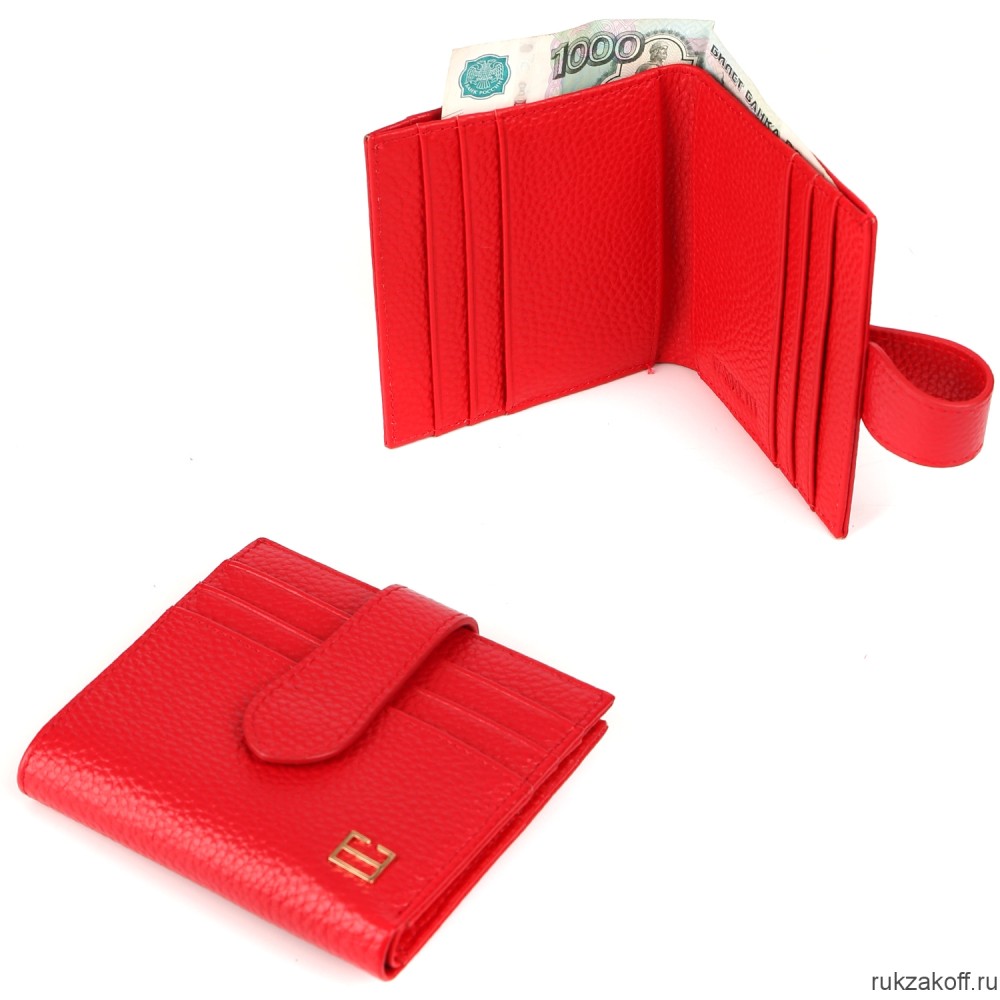 Женский кошелёк Fabretti Q08D-4 красный
