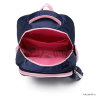 Рюкзак школьный в комплекте с пеналом Sun eight SE-2790 Тёмно-синий/Розовый