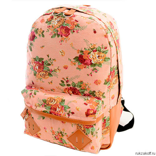 Городской рюкзак Roses on pink