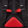 Рюкзак школьный GRIZZLY RB-356-5 черный - красный
