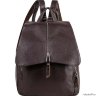 Кожаный рюкзак Monkking тал-0336 коричневый