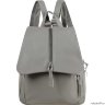 Кожаный рюкзак Monkking тал-0336 серый