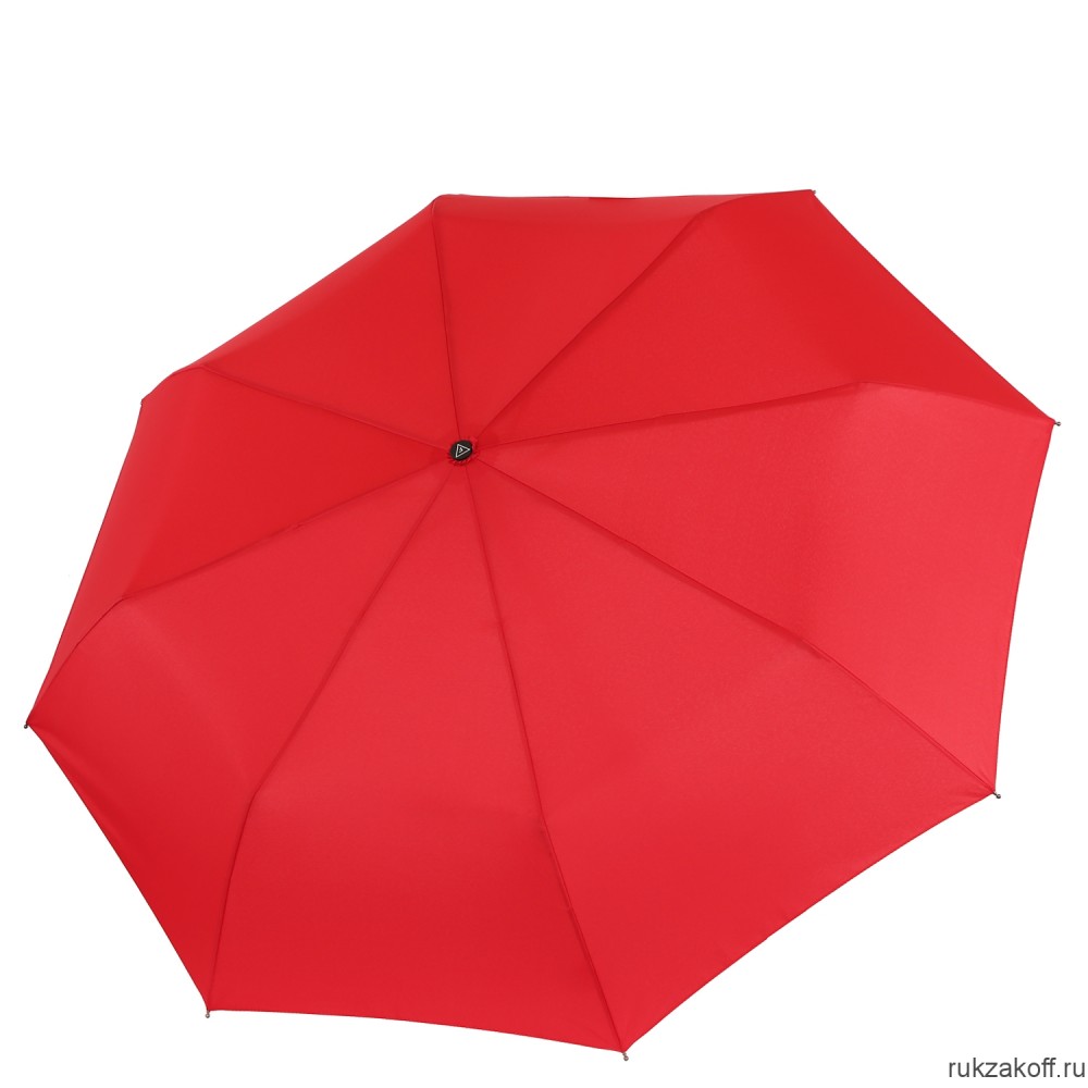 Женский зонт Fabretti T-2004-4 автомат, 3 сложения, эпонж красный