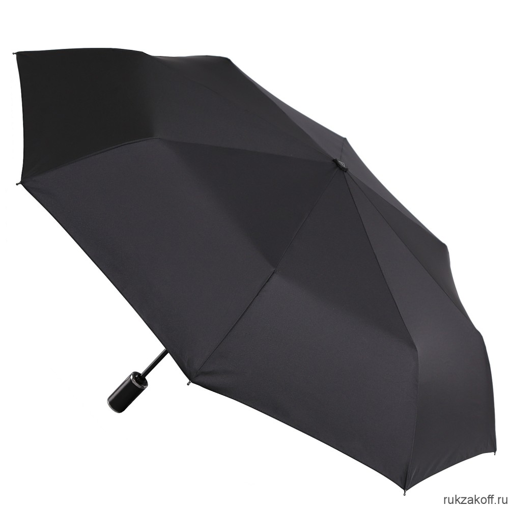Мужской зонт Fabretti M-2011 автомат, 3 сложения черный