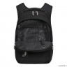 Рюкзак школьный GRIZZLY RB-050-11 черный - салатовый