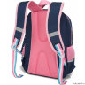 Рюкзак школьный в комплекте с пеналом Sun eight SE-2701 Тёмно-синий/Розовый