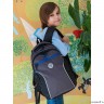 Рюкзак школьный GRIZZLY RB-259-3/2 (/2 черный - серый - синий)