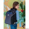 Рюкзак школьный GRIZZLY RB-259-3/2 (/2 черный - серый - синий)