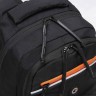 Рюкзак школьный GRIZZLY RB-354-4 черный - оранжевый
