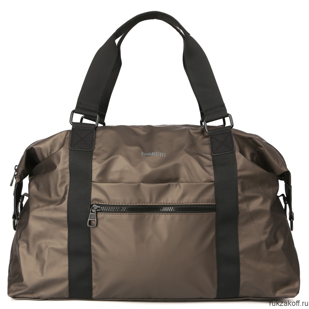 Мужская дорожная сумка Fabretti 1113-12 светло- коричневый