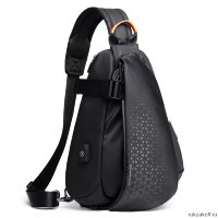 Однолямочный рюкзак Tangcool TC901-1 Чёрный