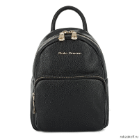 Женский кожаный рюкзак Fiato Dream 2011 FD кожа черный 