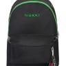 Рюкзак NUKKI NUK21-MZ03-02 черный, зеленый