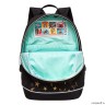 Рюкзак школьный GRIZZLY RG-363-5 черный