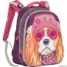 Школьный рюкзак Grizzly Puppy Violet RA-670-3