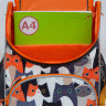 Рюкзак школьный с мешком Grizzly RAm-184-12 котики рыжие