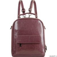 Кожаный рюкзак Monkking 1031 фиолетовый