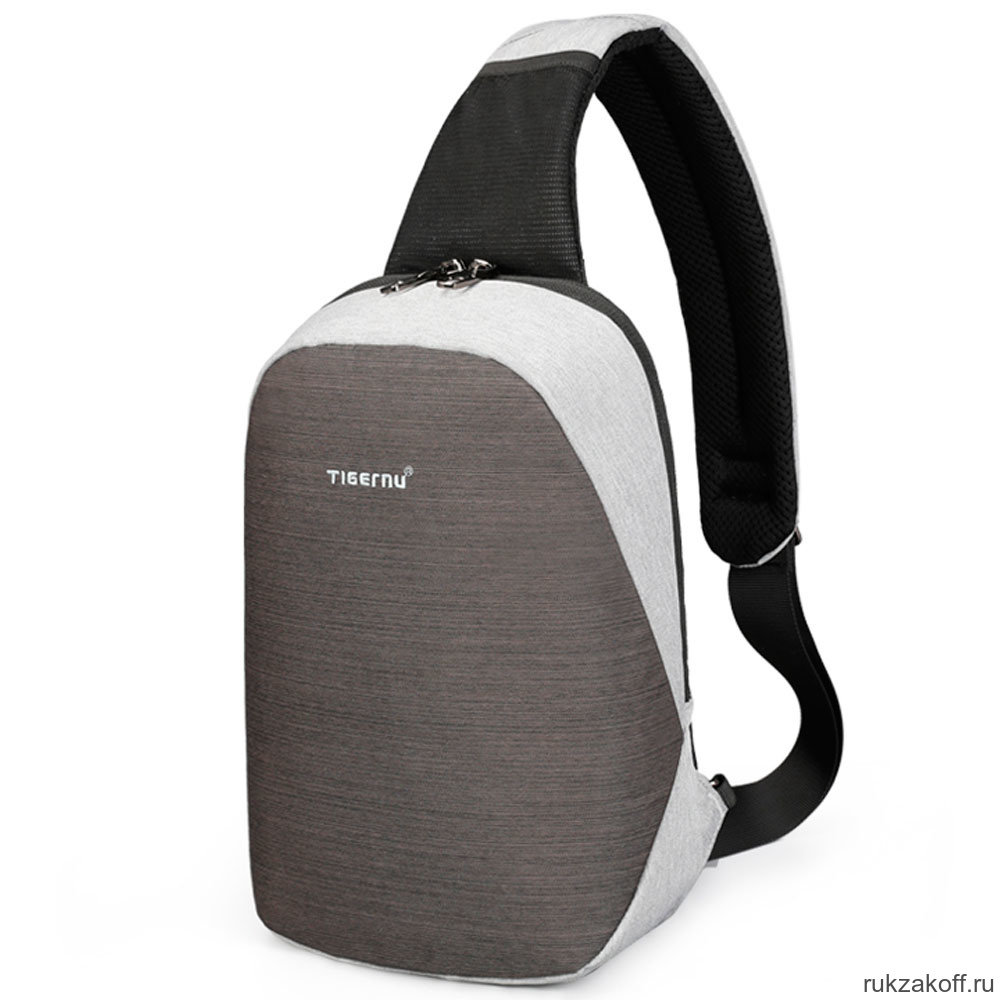 Однолямочный рюкзак Tigernu T-S8061 11" (серый)