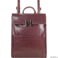 Кожаный рюкзак Monkking 1029 фиолетовый