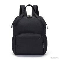 Женский рюкзак Pacsafe Citysafe CX Backpack черный ECONYL