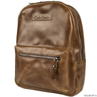 Женский кожаный рюкзак Carlo Gattini Anzolla brown