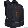 Рюкзак Grizzly RU-138-4 черный - оранжевый