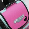 Рюкзак школьный с мешком GRIZZLY RAm-384-1 черный - розовый